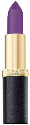 

L'Oreal Paris Color Riche Moist Matte Lipstick, 3.7g(241 Purple Calltime, 3.7 g)