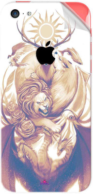 Snooky Apple iPhone 5c Mobile Skin(Multicolor)