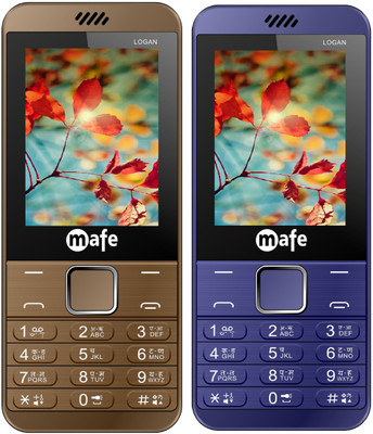 

Mafe Logan Combo of Two Mobiles(Coffee&Blue)