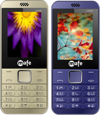 

Mafe Logan Combo of Two Mobiles(Gold&Blue)