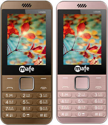 

Mafe Logan Combo of Two Mobiles(Coffee&Rose Gold)