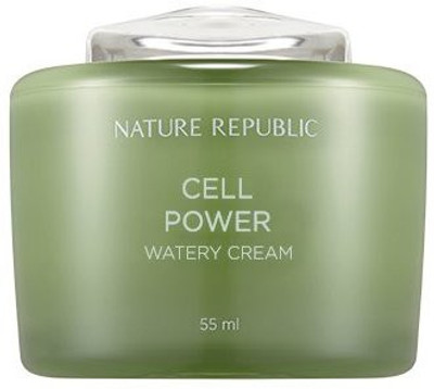 

Nature Republic Cell Boosting Watery Cream For Skin Revitalizing &Elasticity & Clarity & Vitality(55 ml)
