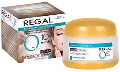 

Rosa Impex AntiWrinkle Night Cream Q Refresh With Shea Butter And Rice Extract(100 ml)