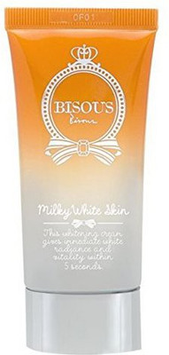 

Bisous Bisous The White Queen Milky Skin Glutathione White Tea Extract Vitamin B Sparkle Like The Aura Immediately(100 ml)