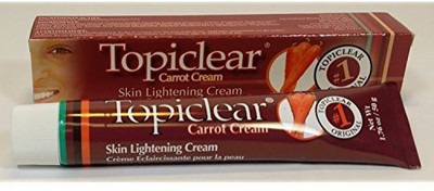 

Topiclear Skin Lightening Whitening Bleaching Cream Sunscreen Carrot Cream Grms(50 g)