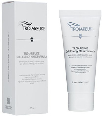

TROIAREUKE Cell Energy Mask Formula Clay Mask Purifying Skin Tone Cream Mask(50 ml)