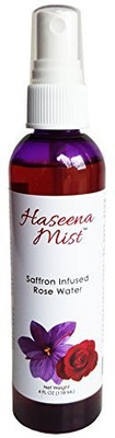 

Haseena Mist All Natural Saffron Infused Rose Water Beauty Mist(118.3 ml)