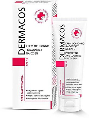 

Ideepharm Dermacos Protecting And Soothing Day Cream Spf Capillary Skin(50 ml)