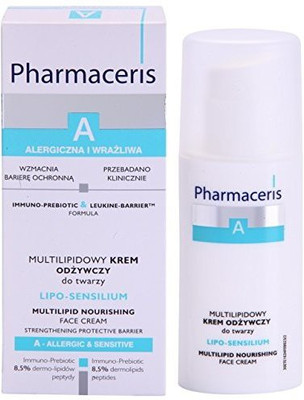 

Pharmaceris Moisturizing & Nourishing Face Neck Cream For Dry Sensitive Skin Peptides & Hyaluronic Acid ParabenAllergenFragrance Free HypoAllergenic NonComedogenic Women And Men(50 ml)