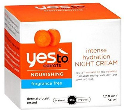 

Yes to Carrots Nourishing Intense Hydration Night Cream Fragrance Free(50.28 ml)