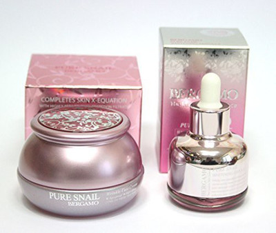 

Bergamo Pure Snail Wrinkle Care Cream G & The Luxury Skin Science Pure Snail Whitening Ampoule Korean Cosmetics(30 ml)