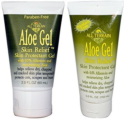 

All Terrain Aloe Gel Skin Relief Skin Protectant Gel And Aloe Gel Skin Relief Skin Protectant Gel Bundle With Allantoin And Moisturizing Aloe(60 ml)
