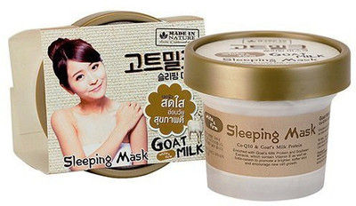 

MadeInNature Made In Nature Goat Milk Sleeping Mask With Goat Milk Nano Q And Protulaca Extract From Korea(104.4 ml)
