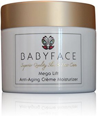 

Babyface Mega Lift Creme AllInOne Daytime Nighttime Moisturizer Peptides Vitamin C AhaS Coq(91.68 ml)