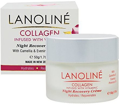 

Lanoline Collagen Vitamin C Night Recovery Cream Hydrate Moisturize Lift Firm Great For Dry Skin(100 ml)