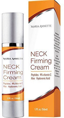 

Maria Annette Neck Firming Cream Packed With Natural Peptides Aloe & Hyaluronic Acid To Smooth Crepey Skin AntiAging AntiWrinkle Lifting Cream For Neck Chin & D�Collet�(50.28 ml)