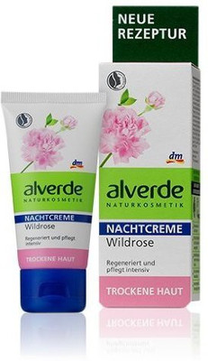 

Alverde WildRose Moisturizing Night FaceCream Helps Regenerate Skin & Restore Radiance(50 ml)