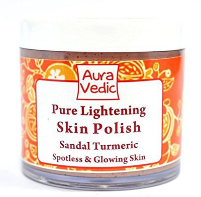 

Auravedic Skin Lightening Polish With Sandal Turmeric(100 ml)