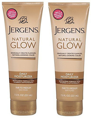 

Jergens Natural Glow Daily Moisturizer Revitalizing Fair To Medium Skin Tones(221.81 ml)
