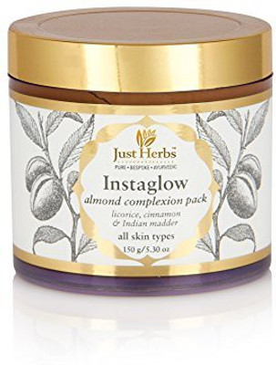 

Just Herbs Instaglow Almond Complexion Pack G(150 g)