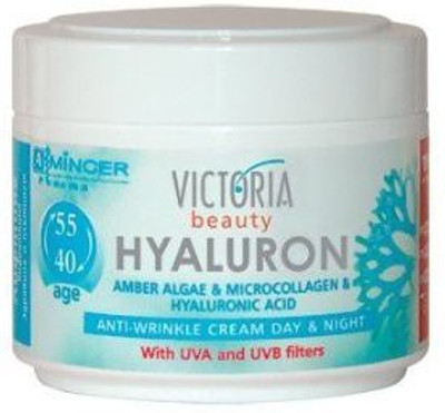 

Victoria Beauty Hyaluron & Amber Algae AntiAgeing Day & Night Cream With MicroCollagen & Hyaluronic Acid(50 ml)
