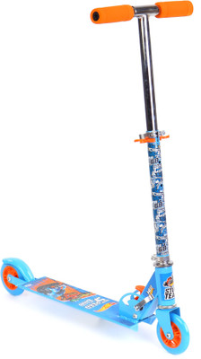 

My Baby Excel Hot wheels Speed Club 2 Wheel Scooter(Multicolor)