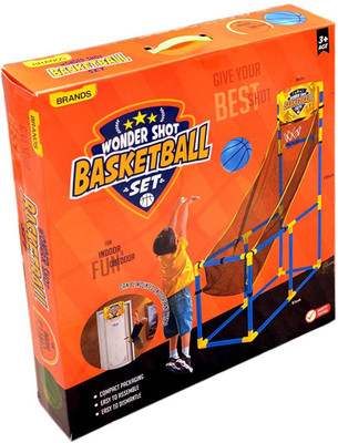 

Instabuyz Wonder Shot Basket Ball Set For Kids(Multicolor)