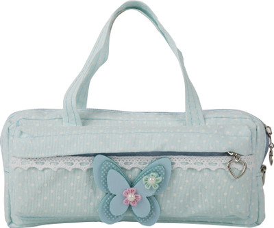 

Instabuyz Cute Print Trendy Latest Zipper Pencil / Pen Pouch Box / Multipurpose Organizer Case Latest Zipper Pencil Pouch Box / Pen Bag Pouch Latest Design for Girls Butterfly Art Polyester Pencil Box(Set of 1, Blue)