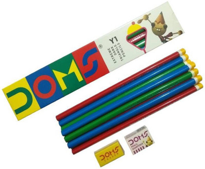 

DOMS Y1 Triangle Pencil(Multicolor)