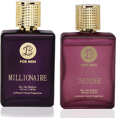 

LB Perfume LB MILLIONAIRE AND LB THUNDER PERFUME FOR MEN 100 ML EDP(COMBO OF 2) Perfume - 25 ml(For Men)