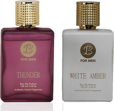 

LB Perfume LB THUNDER AND LB WHITEAMBER PERFUME FOR MEN 100 ML EDP(COMBO OF 2) Perfume - 25 ml(For Men)