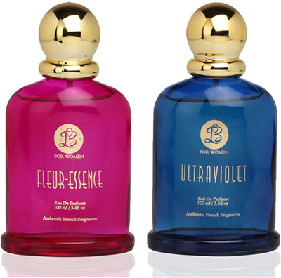 

LB Perfume FLEUR-ESSENCE AND LB ULTRA VIOLET PERFUME 100 ML EDP(COMBO OF 2) Perfume - 100 ml(For Women)