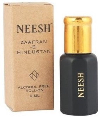 

Neesh Roll On with Long Lasting Premium Attar frangrance (Zaafran-E-Hindustan) Eau de Parfum - 6 ml(For Men & Women)