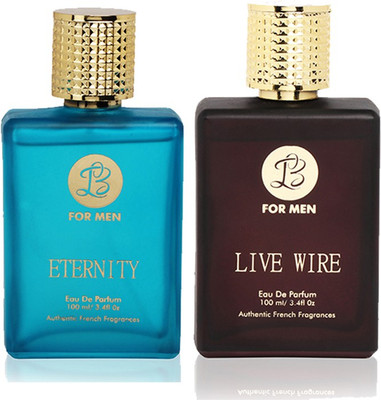 

LB Perfume LB ETERNITY AND LB LIVEWIRE PERFUME FOR MEN 100 ML EDP(COMBO OF 2) Perfume - 25 ml(For Men)