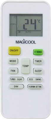 

LipiWorld 173 AC Remote Compatible (KKG15B-C1) AC Remote Controller(White)