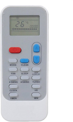 

LipiWorld 174 AC Remote Compatible Remote Controller(White)