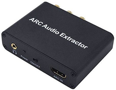 microware HDMI Audio Extractor 192KHz DAC Converter ARC Audio Extractor Support Digital HDMI Audio to Analog Stereo Audio RCA L/R Coaxial SPDIF and 3.5mm Jack ARC Audio Adapter for TV Media Streaming Device(Black) microware HDMI Audio Extractor 192KHz DAC Converter ARC Audio Extractor Support Digital HDMI Audio to Analog Stereo Audio RCA L/R Coaxial SPDIF and 3.5mm Jack ARC Audio Adapter for TV Media Streaming Device(Black)