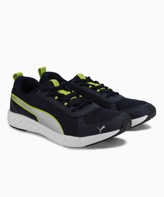 

Puma Galactic IDP Running Shoes For Men(Blue, Peacoat-limepunch-silver