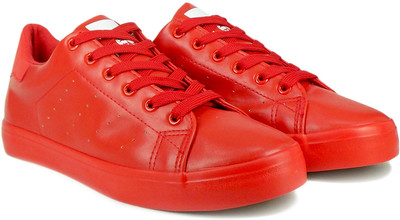 

Dockstreet Ripley Super Sneakers Series Leatherette Dancing Shoes For Men(Red