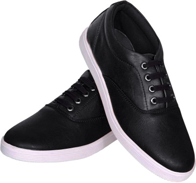 

VERON Synthetic Leather Casual Shoes Party Wear Shoes Sneakers For Men And Boys Sneakers Sukun For Men Sneakers For Men(Black