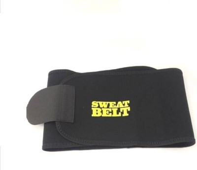 futurestyle Free Size Unisex Hot Shaper Sweat Slimming Belt (Black) Slimming Belt(Black)