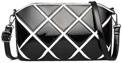 

SB Women Casual, Evening/Party Black Silicon Sling Bag