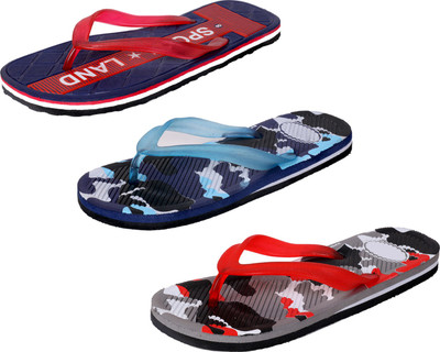 

Indistar StepCare Slippers, Red::blue::red