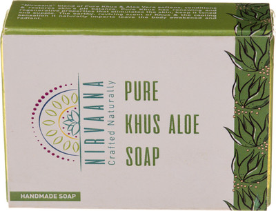 

Nirvaana Natural & Pure Handmade Khus Soap(100 g)