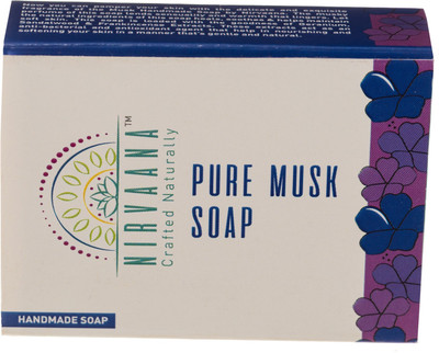 

Nirvaana Natural & Pure Handmade Musk Soap(100 g)