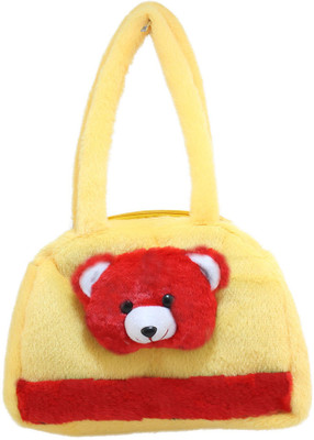 

Tickles Beautiful Teddy soft toy hand bag - 23 cm(Yellow)