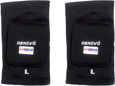 

DeNovo Rectangular Paded KNEE PAD Knee Support(Black