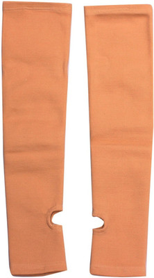 

Medis Knee length Elastic Support(measure mid calf size for size variation) Knee, Calf & Thigh Support (XL, Beige)
