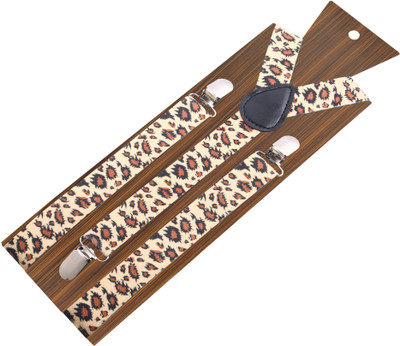 

Peluche Y- Back Suspenders for Men, Boys(Yellow, Brown)