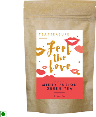 

TeaTreasure Minty Fusion Green tea Mint Green Tea(500 g, Pouch)